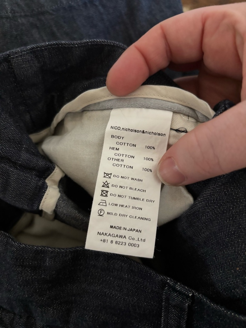 Nicholson & Nicholson Denim Pants - Picture 4 of 6
